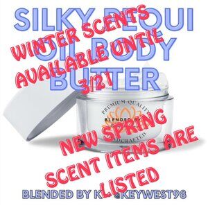 Silky Pequi Oil Body Butter by Blended by K ~ 8 oz ~ ~ NOT AVAIL DURING HOT TEMP